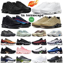 tn plus 3 tns terrascape mens running shoes womens sneakers Unity Sea Glass Gold Bullet White Grape Ice Laser Blue Neon trainers sports outdoor shoe