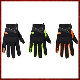 ST699 Green Motorcycle Gloves Four Seasons Breathable Guantes Moto Protective Anti-fall Gloves Ridding Motorcycle Accessories Gloves