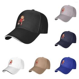 Berets Boy Play Football Baseball Cap Adjustable Cotton Or Polyester Lightweight Four Seasons Hats Adult Unisex Casual