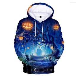 Men's Hoodies Halloween Adult Children's Wear 3D Digital Color Printing Hooded And Women's Hoodeis