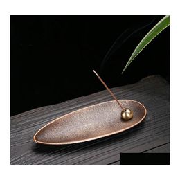 Fragrance Lamps Factory Incense Holder For Sticks With Adjustable Angle Incenses Burner Tray Ash Catcher Drop Delivery Home Garden D Dhtdw