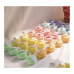 Candles Aron 3D Sile Hamburger Candle Mod Scented Soap Mould Handmade Moulds Plaster Resin Clay Making Home Christmas Decoration Drop Dhzm7