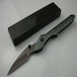 Bo Ker 343 Sky Bird Pocket Pocket Нож EDC Multi Tool Outdoor Hunting Tactical 56HRC 440 Алюминиевая ручка подарочная ножи Bali245Q