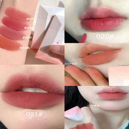 Lip Gloss Korea Velvet Matte Lipstick Blush Waterproof Long Lasting Flat Card Lipgloss Non-Stick Cup Makeup Tint Pen Cosmetic