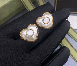 Luxury Charm Women Fashion Heart shaped Love Stud Classic Size Stainless Steel Couple Gift Designer Jewellery Engagement Earrings Three Colour Available Wholesale