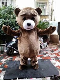 Bear Mascot Costume Suit Party Game Dress Outfit Halloween Adult Mascot Costume