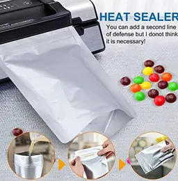 Quality Stand Up Food Packaging Aluminium Foil Zipper Bag Pouches Resealable Storage Bags for Snack Coffee