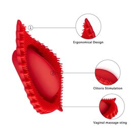 sex toy massager Silicone vibrar for women flirt with leaves sexy fingertips men and masturbate G-spot massage stick