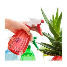 Watering Equipments Home Plant Flower Pot Cans Hand Press Garden Mister Sprayer Hairdressing Spray Bottle Tool Drop Delivery Patio L Dhzwg