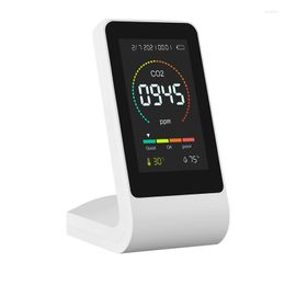 In1 CO2 Metre Digital Temperature Humidity Sensor Tester Multifunctional Air Quality Monitor Portable Carbon Dioxide Detector