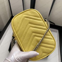 5A Marke Designer Schulter Tasche Frauen Mode Luxus Klassische Vertikale Leder Metall Kette Mini Diagonal Handy Taschen