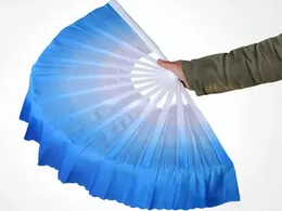 10pcs/lot New Arrival Chinese dance fan silk veil 5 Colours available For Wedding Party Favour gift