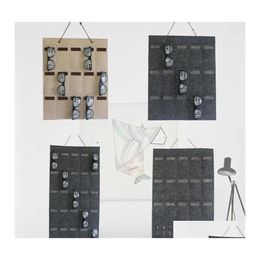 Storage Boxes Bins Home Display Stand Wall Jewelry Hanging Mti Pouches Sunglasses Bag Drop Delivery Garden Housekee Organization Ottet