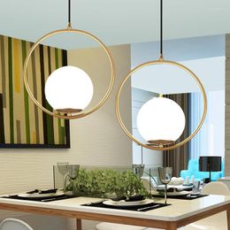 Chandeliers Living Room Pendent Lamps 2022 Modern Concise Ceiling Pendant Lights Dining Round Nordic Indoor Lighting