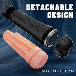 Masturbator Sex Toy TIVINO 2 Male Masturbators Cup Pocket Anal Stroker masturbator with Realistic Textured for Men Masturbation Detachable U2LR