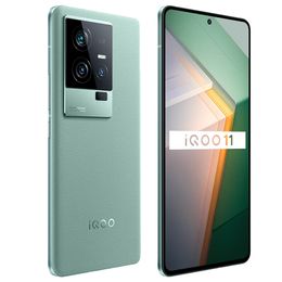 Original Vivo IQOO 11 5G Mobile Phone Smart 12GB RAM 256GB 512GB ROM Snapdragon 8 Gen2 50MP NFC Android 6.78" 2K 144Hz AMOLED E6 Display Fingerprint ID Face Wake Cell Phone