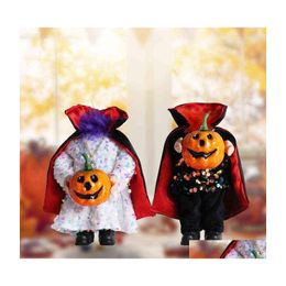 Party Decoration Halloween No Head Doll Pumpkin Dolls Ornament Ghost Festival Tricky Atmosphere Props Home Decor Headless Decoration Dhmnd