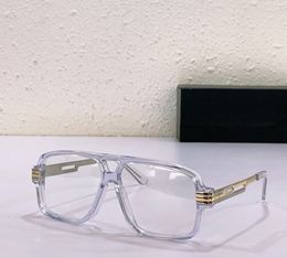 Vintage Gold Kristall Brillen Brillen Rahmen Klare Linse 6023 Optische Brillen Brillen Männer Mode Sonnenbrillen Rahmen mit Box