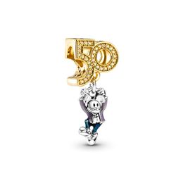 Pendant 50th Anniversary Digital Charm Bracelet Mouse DIY fit Pandora Designer Jewelry gift