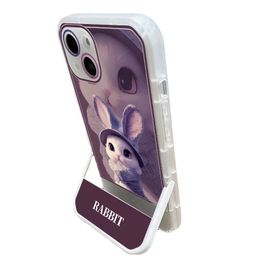 Invisible stand phone case 14/13promax protective cover iPhone 12/11 all inclusive soft case for loversValentine's Day Gift