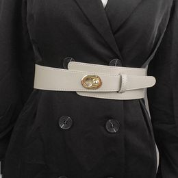 Belts Girdle Ladies Design Small Elastic Decoration with Skirt Coat Down Jacket Wide Waist Seal Elastic Belt