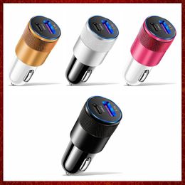 CC332 68W Car Charger Moible Phone USB Type-C Fast Charging for iPhone 12 11 Redmi Huawei Samsung Charger in Car QC 3.0