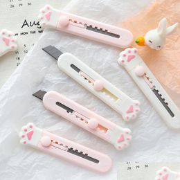 Other Household Sundries 1Pc Art Cutter Utility Knife Student Diy Tools Creative Stationery School Supplies Drop Delivery Home Garden Dh1Dh
