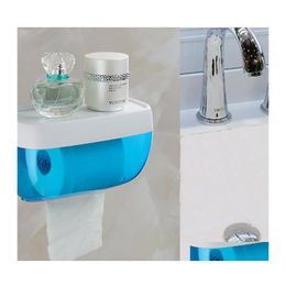 Tissue Boxes Napkins Wallmounted Punch Bathroom Dispenser Box For Roll Paper Towels Storage Der Product Drop Delivery Home Garden Otkmh