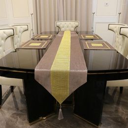 Table Mats Wide Application 6 Styles Fine Workmanship Place Mat Anti-scratch Polyester Gold Rhinestones Flannel Runner For Home