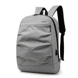 new mens and womens backpack korean leisure fashion computer bag large capacity mens middle school student usb backpack2393