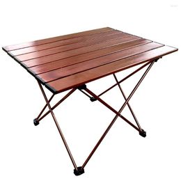 Camp Furniture Aluminum Alloy Portable Tables Outdoor Foldable Camping Hiking Desk Traveling Picnic