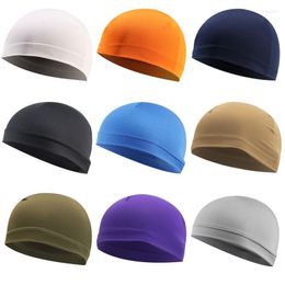 Cycling Caps Summer Breathable Cap Anti-UV Quick Drying Hat Beanie Motorcycle Bicycle Anti-Sweat Inner For Outdoor Sports