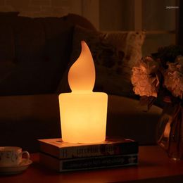 Pendant Lamps Creative Remote Control Candle LED Night Lamp USB Charge Bar Bedroom El Study Colourful Rc Light Desk Outdoor