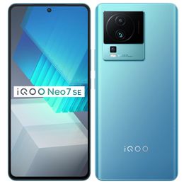 Original Vivo IQOO Neo 7 Neo7 SE 5G Mobile Phone Smart 16GB RAM 256GB ROM Dimensity 8200 64.0MP AF NFC 5000mAh Android 6.78" 120Hz Screen Fingerprint ID Face Wake Cell Phone