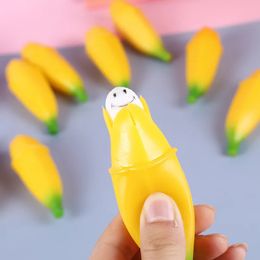 Decompression Toy Squeeze Expression Banana To Vent Novelty Spoof Toys Pinch Music Soft Glue Trick Toy Gift