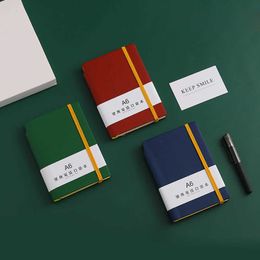 A6 Mini Notebook Portable Pocket Notepad Memo Diary Planner Agenda Organizer Sketchbook Office School Stationery 100 Sheet