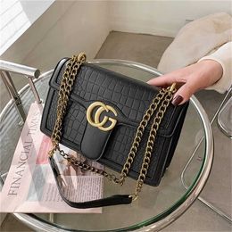 high quality trendy bags red small women's single niche chain messenger 85% Off Online sales