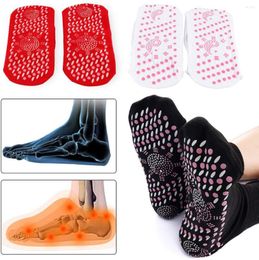 Men's Socks Tourmaline Self-Heating Therapy Magnetic Comfortable Breathable Massage Anti-Freezing Foot Outdoor Winter Warm Care