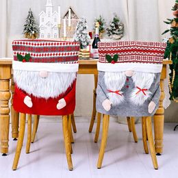 Chair Covers Back Cover Xmas Decor Table Party Supplies Christmas Decoration For Gatherings Birthday Parties Weddings