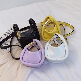 2021 new Leather Mini Handbags Women Crossbody Bags Unique Small Shoulder Messenger Bags Fashion White Clutch Purse ZD1714234s