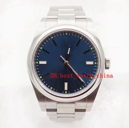 m114300-0003 Watch l Blue Dial Automatic Mechanical Men's Watch Luxury 39mm Asia 2813 Sport Sapphire Glass 2022