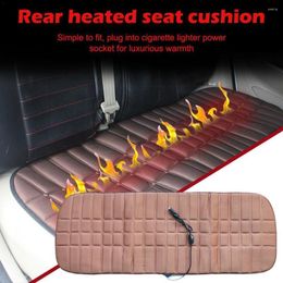 Car Seat Covers 12v Rear Back Heated Heating Cushion Cover Winter Auto Automotive Accessories Heater Warmer Pad Y2y5