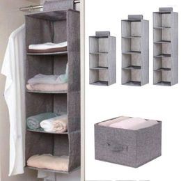 Storage Boxes Creative Hanging Clothes Household Drawer Box Underwear Sorting Wall Wardrobe Closet Shelves Organizadores