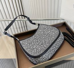 Designer Diamond handbag Classical Triangle label Shoulder Bags Luxury brand bag Womens Banquet Shopping Wedding Lleisure Business Package 2022Ho