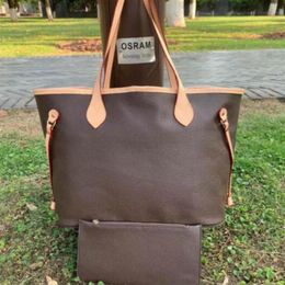 fashion 2pcs set women Shopping handbags ladies designer composite bags lady clutch bag shoulder tote female purse wallet268L