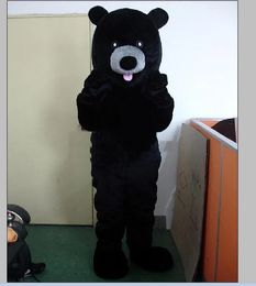 2022 new Factory hot black bear Mascot Costumes Cartoon Character Adult