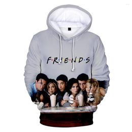 Men's Hoodies FRIENDS 3D Printed Women/Mens TV Show I'll Be There For You Hoodie Streetwear Warm Pullover Boy's Oversized Tops