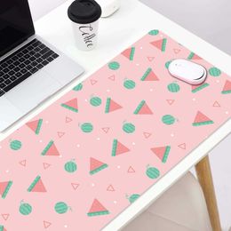 80x30cm Large Art Cartoon Fruit Mouse Pad Korean Style Simple Office Girl Desk Laptop Game