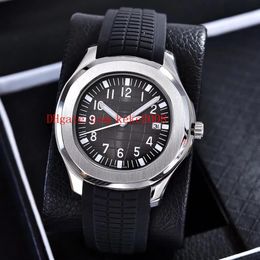 4style Luxury Watch Aquanaut 5165- 0015167 Rubber Bands Strap Digital dial Mechanical Transparent Asia Movement Automatic Mens Wat190F