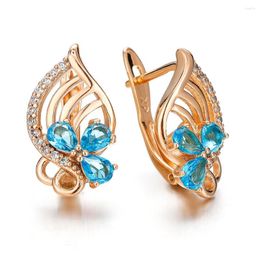 Stud Earrings Fashion Boutique Zircon Beautiful Accessories For Ladies And Women Jewellery Party Wedding Campus